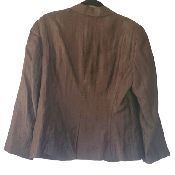 Women's Vintage Taifun Collection blazer in Metallic brown/Mocha Mousse - Picture 2 of 4
